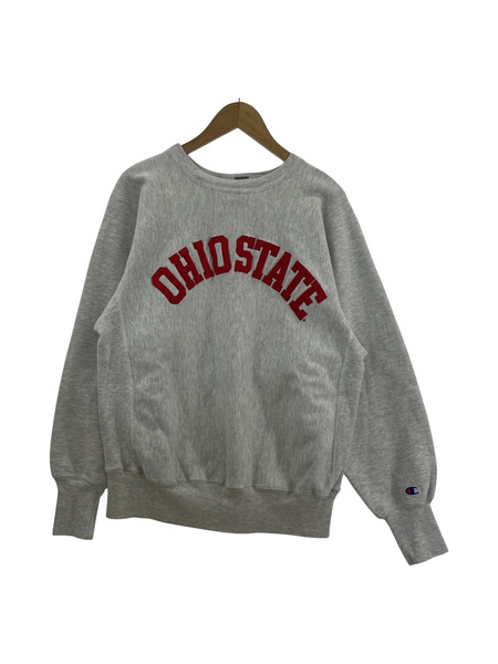 90s champion reverse weave OHIO グレー L