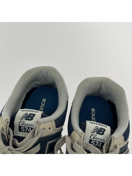 NEW BALANCE ML574EGN ローカットスニーカー 27.5cm