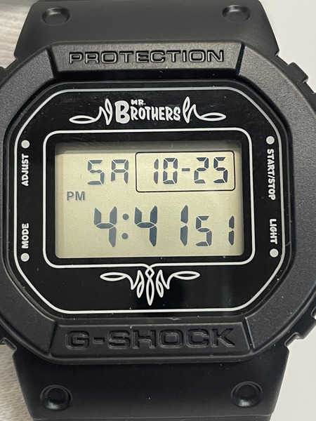 G-SHOCK×MR.BROTHERS CUT CLUB デジタル腕時計 ブラック DW-5600X