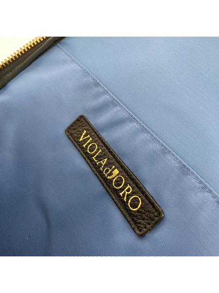 VIOLA'dORO リュックサック・バックパック レザー/ナイロンリュック カモ柄