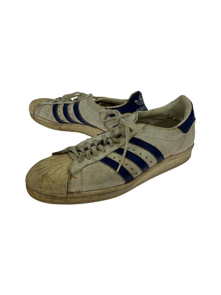 80s adidas superstar 31cm ブルー