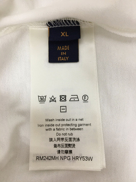 LOUIS VUITTON　24AW グラフィックコットンTシャツ 白 XL