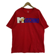 Champion/FTW T-shirts/MOSCHINO/XL/RED