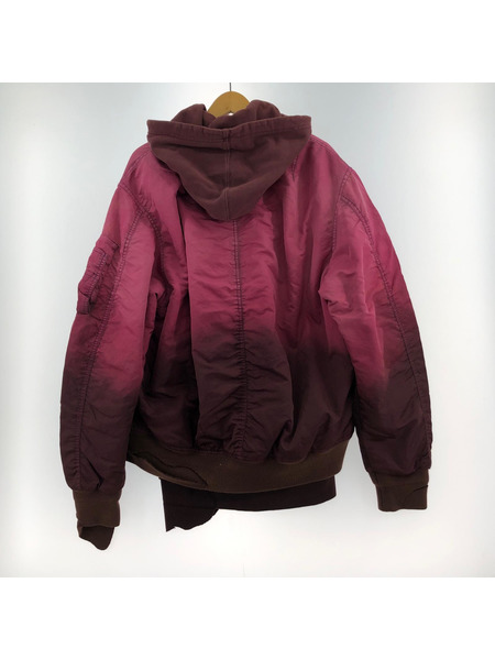 DIESEL ジャケット G-KAMILA フライトジャケット(38)アカ