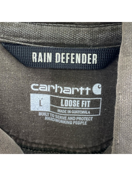 パーカー RAIN DEFENDER カーキ L