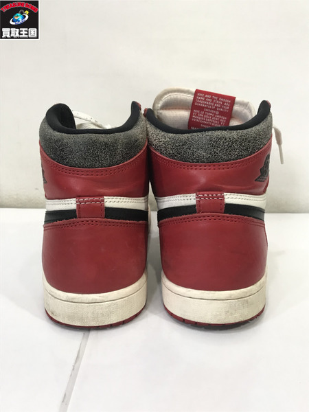 NIKE Air Jordan 1 High OG Lost＆Found/Chicago/DZ5485-612/赤/ナイキ[値下]