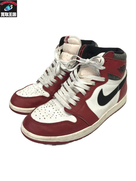 NIKE Air Jordan 1 High OG Lost＆Found/Chicago/DZ5485-612/赤/ナイキ