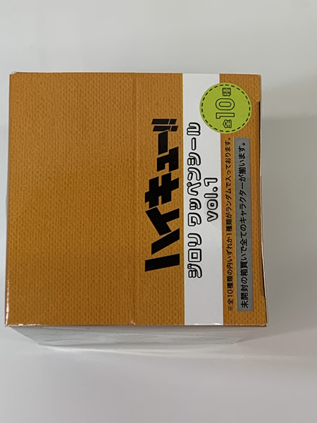 ハイキュー!! ジロリ ワッペンシール vol.1 BOX (全10種入り) 未開封 日向翔陽 影山飛雄 月島蛍 山口忠 黒尾鉄朗 孤爪研磨 木兎光太郎 赤葦京治 宮侑 宮治