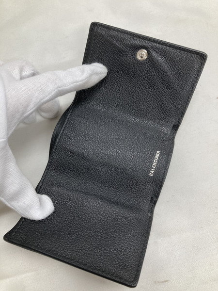 コンパクトウォレット BALENCIAGA ペーパーミニウォレット