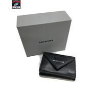 コンパクトウォレット BALENCIAGA ペーパーミニウォレット