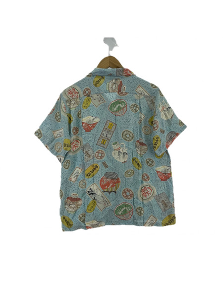 SUN SURF 半袖シャツ Oriental Treasures アロハ -S