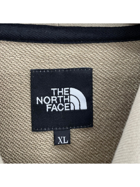 THE NORTH FACE パーカー SQUARE LOGO HOODIE NT12035 ベージュ