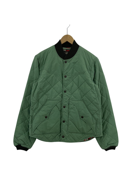 RRL 22AW HELSTON QUILTED NYLON JACKET 緑 (S)