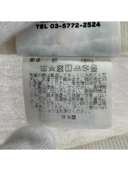 A BATHING APE 半袖Tシャツ・カットソー SAKURA APE HEAD 白 (M)[値下]