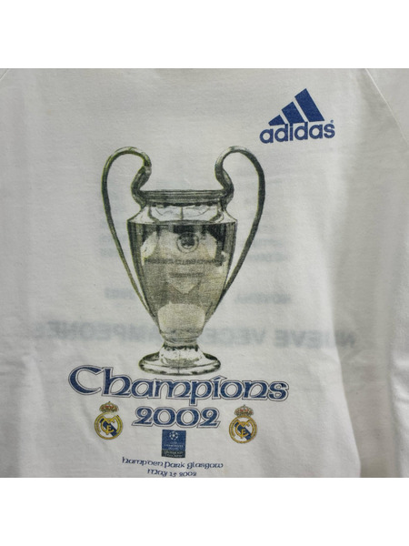 adidas 半袖Tシャツ・カットソー レアルマドリード 優勝記念/ホワイト