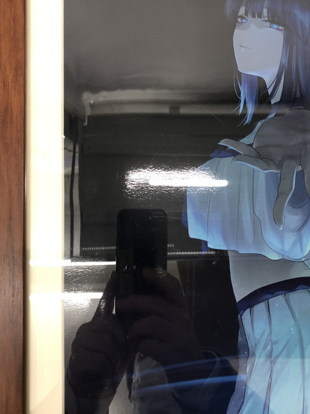 eeoくじ 少年のアビス S賞 額縁付き複製原画 ※本体のみ（箱/固定具欠品）