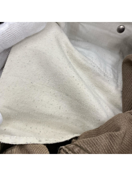 NEIGHBORHOOD リペア加工 コーデュロイパン M 茶