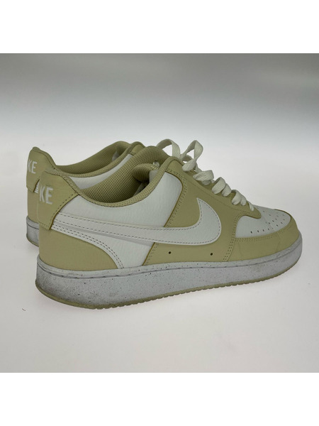 NIKE スニーカー Court Vision Low KHK/WHT 27.0cm