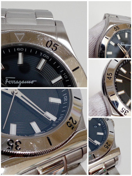 S．Ferragamo/FH1/電池交換済み メンズQZ