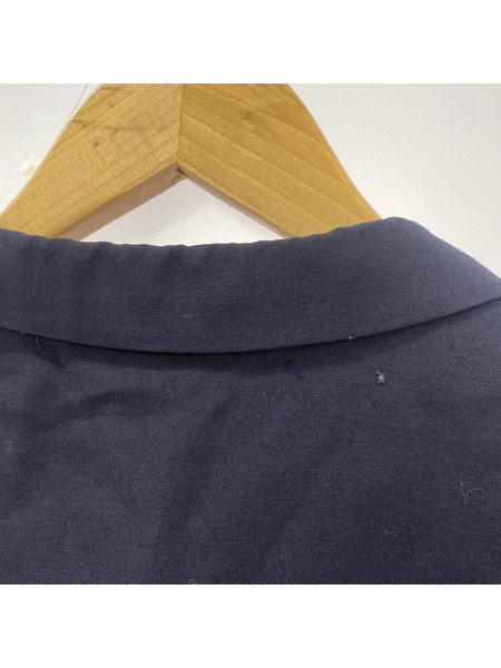 CdG HOMME PLUS 14SS 孵化期 ドッキングレイヤードジャケット S 紺 PM-J006