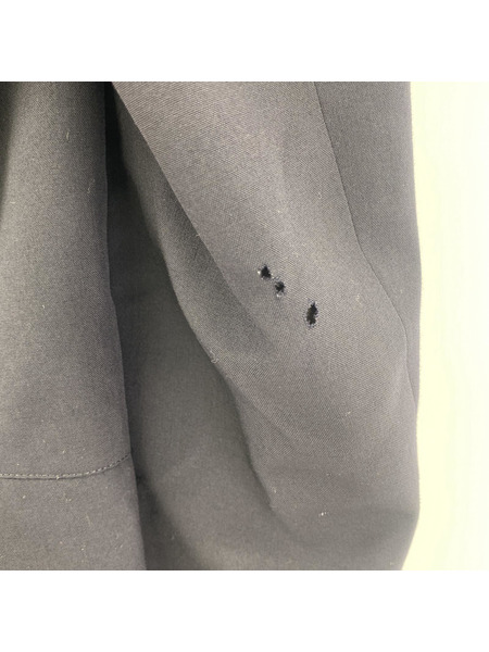 CdG HOMME PLUS 14SS 孵化期 ドッキングレイヤードジャケット S 紺 PM-J006