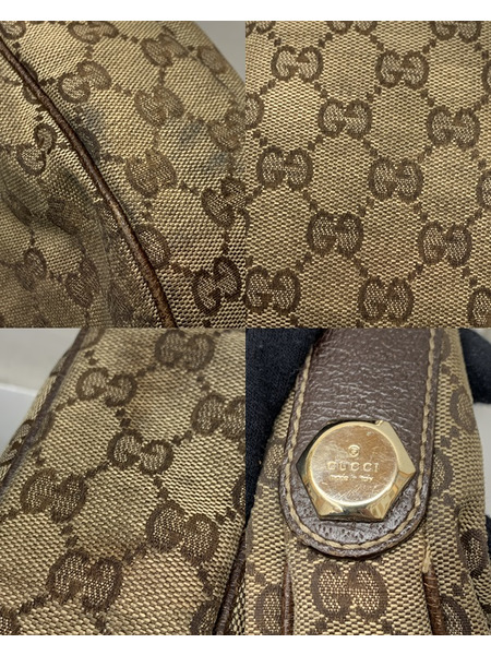 GUCCI GGキャンバス ワンショルダーバッグ 153010 本体のみ グッチ GG柄 ハンドバッグ