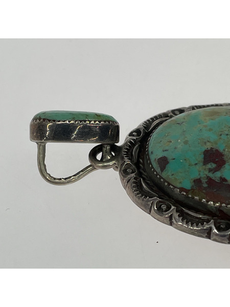 ネックレス Navajo ターコイズ ネックレストップ シルバー