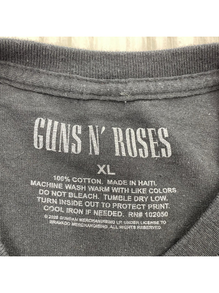 KITH VINTAGE GUNS N' ROSES 2025 プリントTee XL 黒