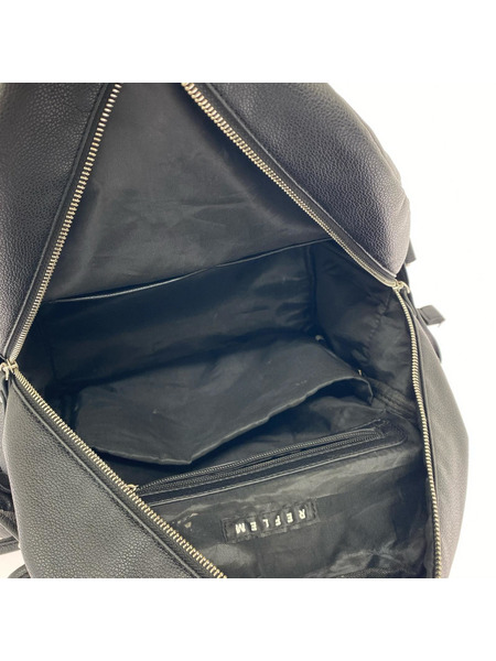 リュックサック・バックパック REFLEM リング付キPUレザーバックパック