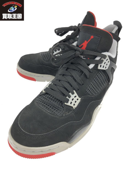 NIKE AIR JORDAN 4 RETRO BRED 2019 28.0 308497-060[値下]