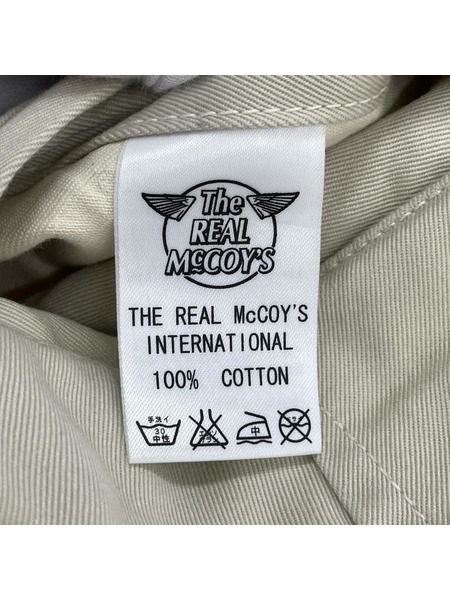 REAL McCOY'S パンツ CHINO TROUSERS ベージュ(30)