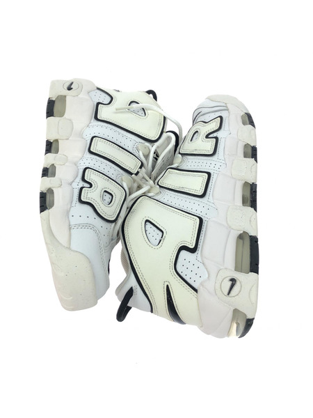 NIKE WMNS AIR MORE UPTEMPOWhite/Blackスニーカー 28cm DO6718-100