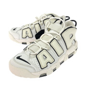 NIKE WMNS AIR MORE UPTEMPOWhite/Blackスニーカー 28cm DO6718-100