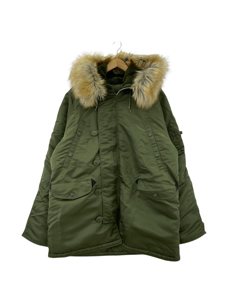 ALPHA INDUSTRIES N-3B CORE SPEC フライトジャケット カーキ (XL)