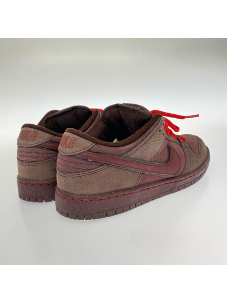 NIKE SB スニーカー DUNK LOW PRM City of Love Burgundy(27.0)