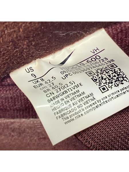 NIKE SB スニーカー DUNK LOW PRM City of Love Burgundy(27.0)