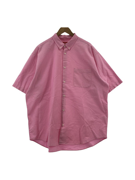 Supreme Loose fit s/s oxford shirt pink XL