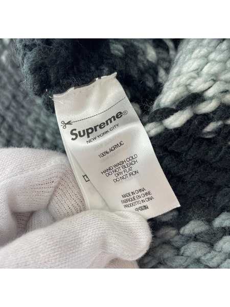 Supreme gradient spacedye beanie ニット帽 グレー系