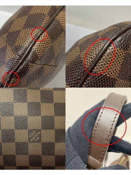 LV ダミエ・エベヌ ブルームズベリPM N42251 ルイ ヴィトン LOUIS VUITTON  ショルダーバッグ