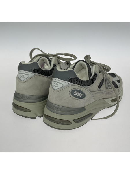 NEW BALANCE スニーカー 991V2 Light Gray 27.5cm