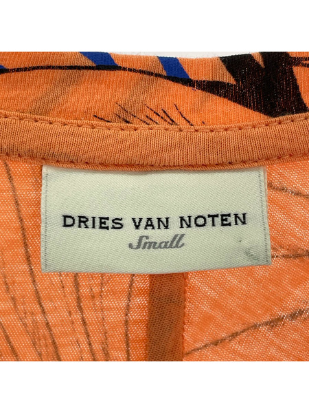 DRIES VAN NOTEN L/S 総柄カットソー ORG[値下]