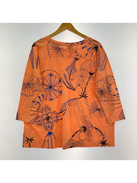 DRIES VAN NOTEN L/S 総柄カットソー ORG[値下]