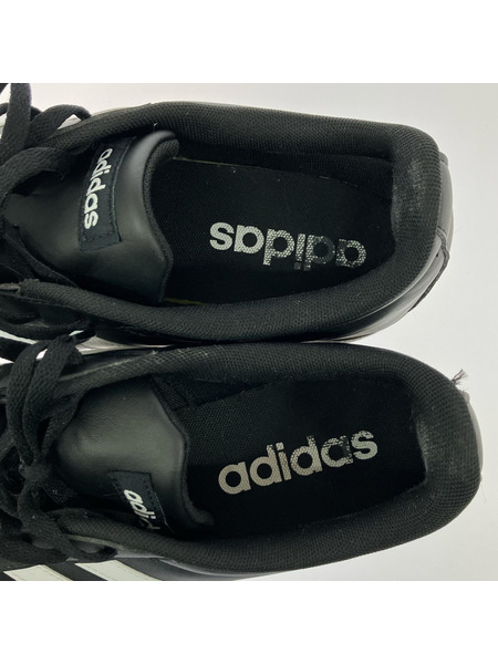adidas スニーカー VL COURT BASE 黒 (28.0)