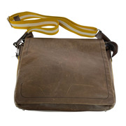 BALLY ショルダーバッグ レザー メッセンジャー ブラウン