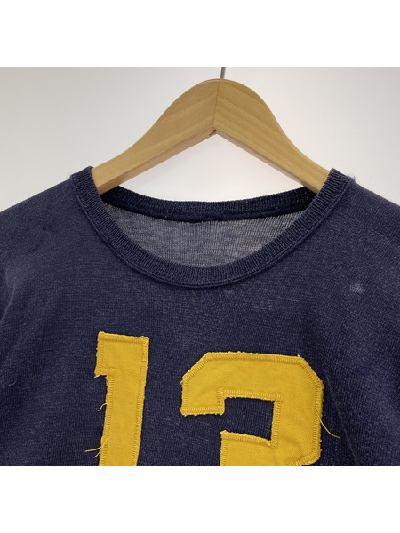 60s頃 Treman King jersey football tee ネイビー 38