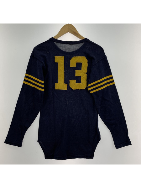 60s頃 Treman King jersey football tee ネイビー 38