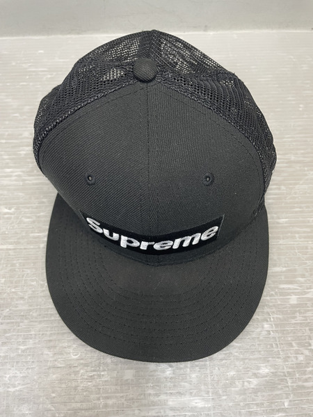 Supreme×NEW ERA 22SS Box Logo Mesh Back 7 3/4 黒
