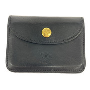 IL BISONTE ソノ他 レザーカードケース 黒