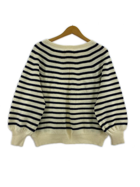 MANNA ニット・セーター ウールボーダーニット