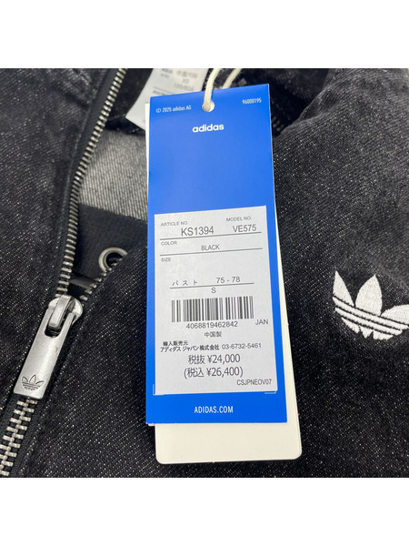 adidas originals ジャケット デニム レーシングFBジャケット ブラック S